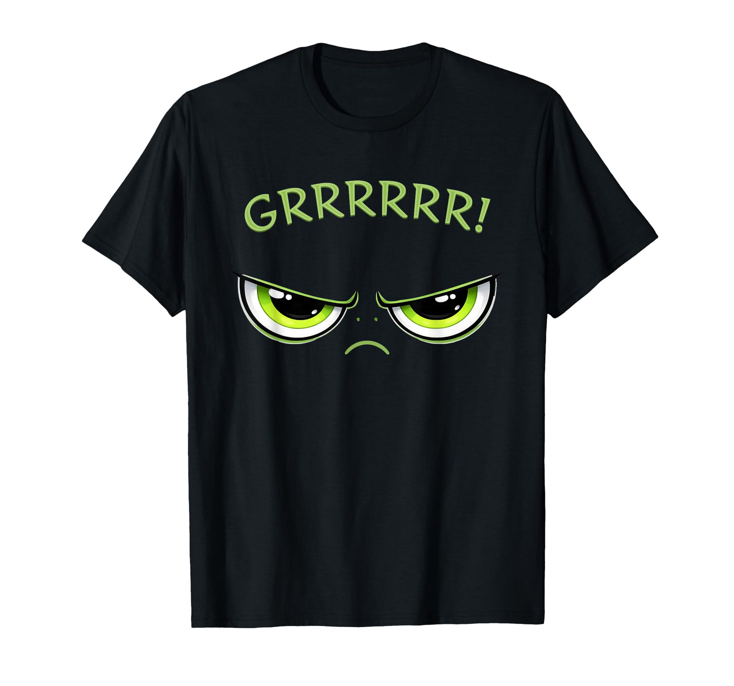 The Green Sour Grape Grrrrrrr Boys Girl Kids Costume T-Shirt