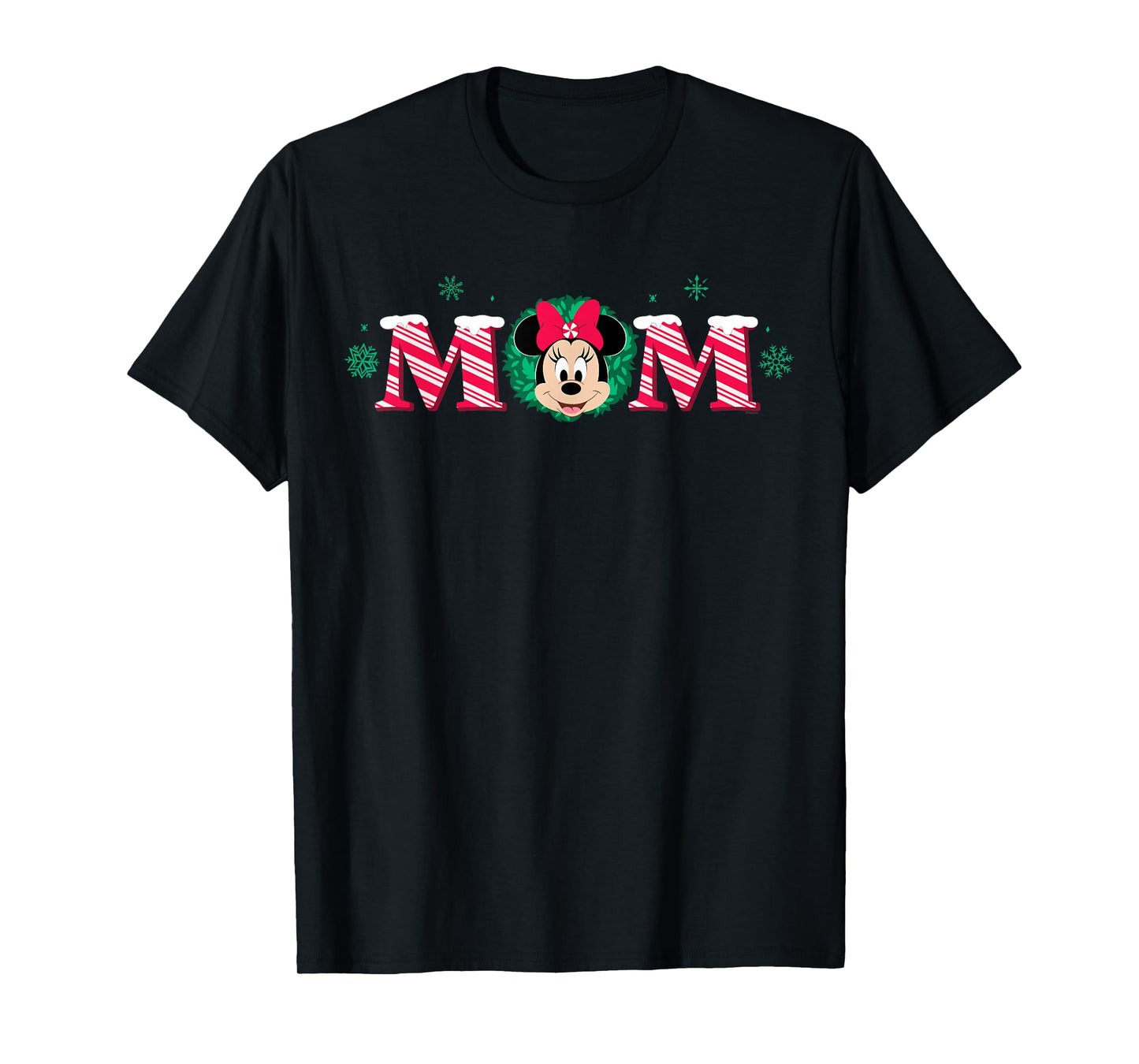 Disney Mom Candy Cane Holiday Christmas Family Trip Gift T-Shirt