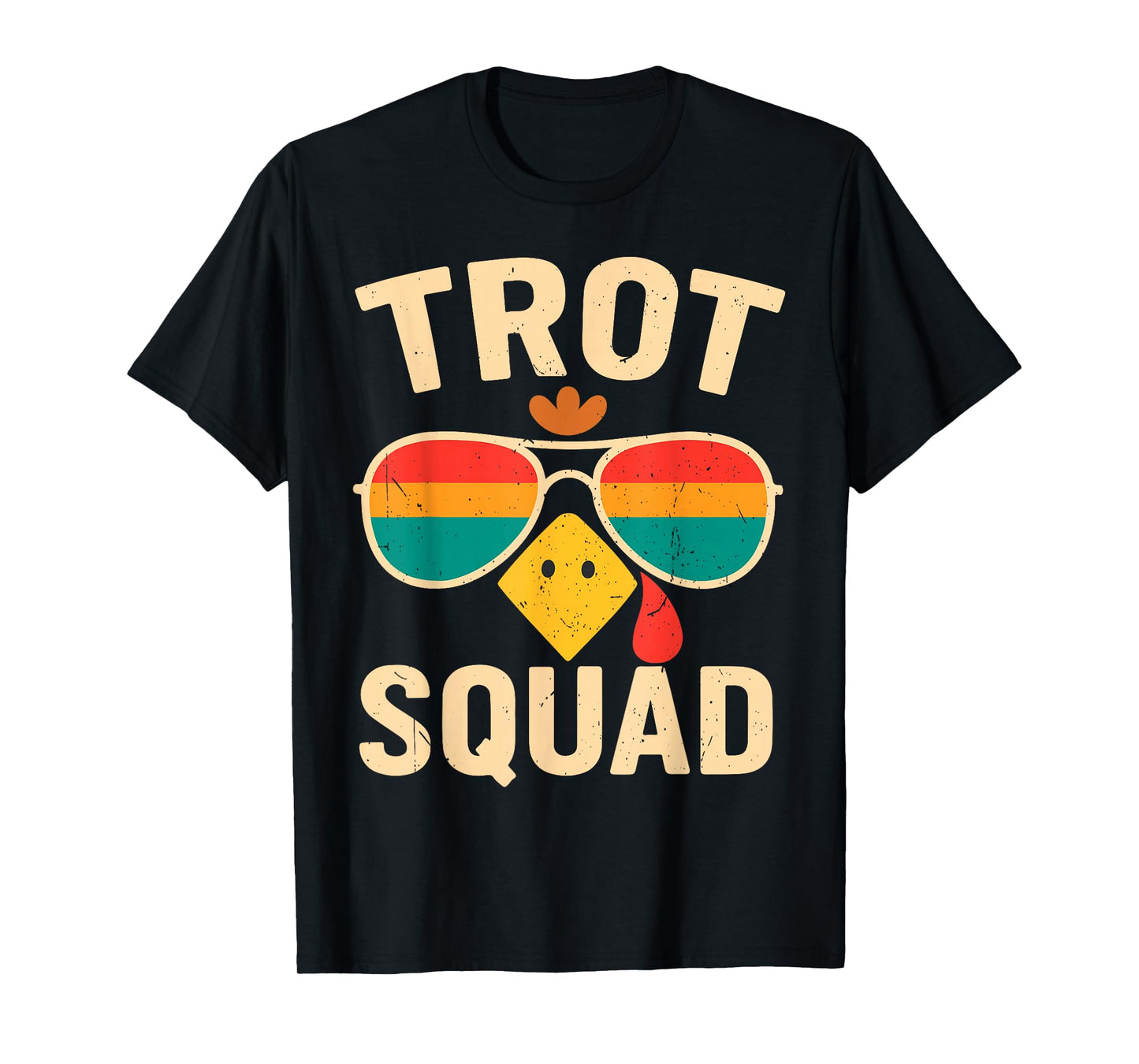 Thanksgiving Running Turkey Trot Squad 2025 Sunglasses Gear T-Shirt