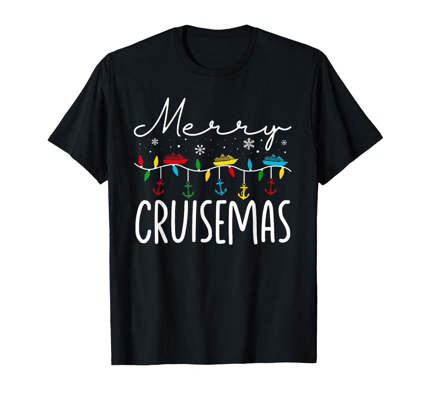 Christmas Merry Cruise-mas Xmas Family Cruisin Funny Cruise T-Shirt