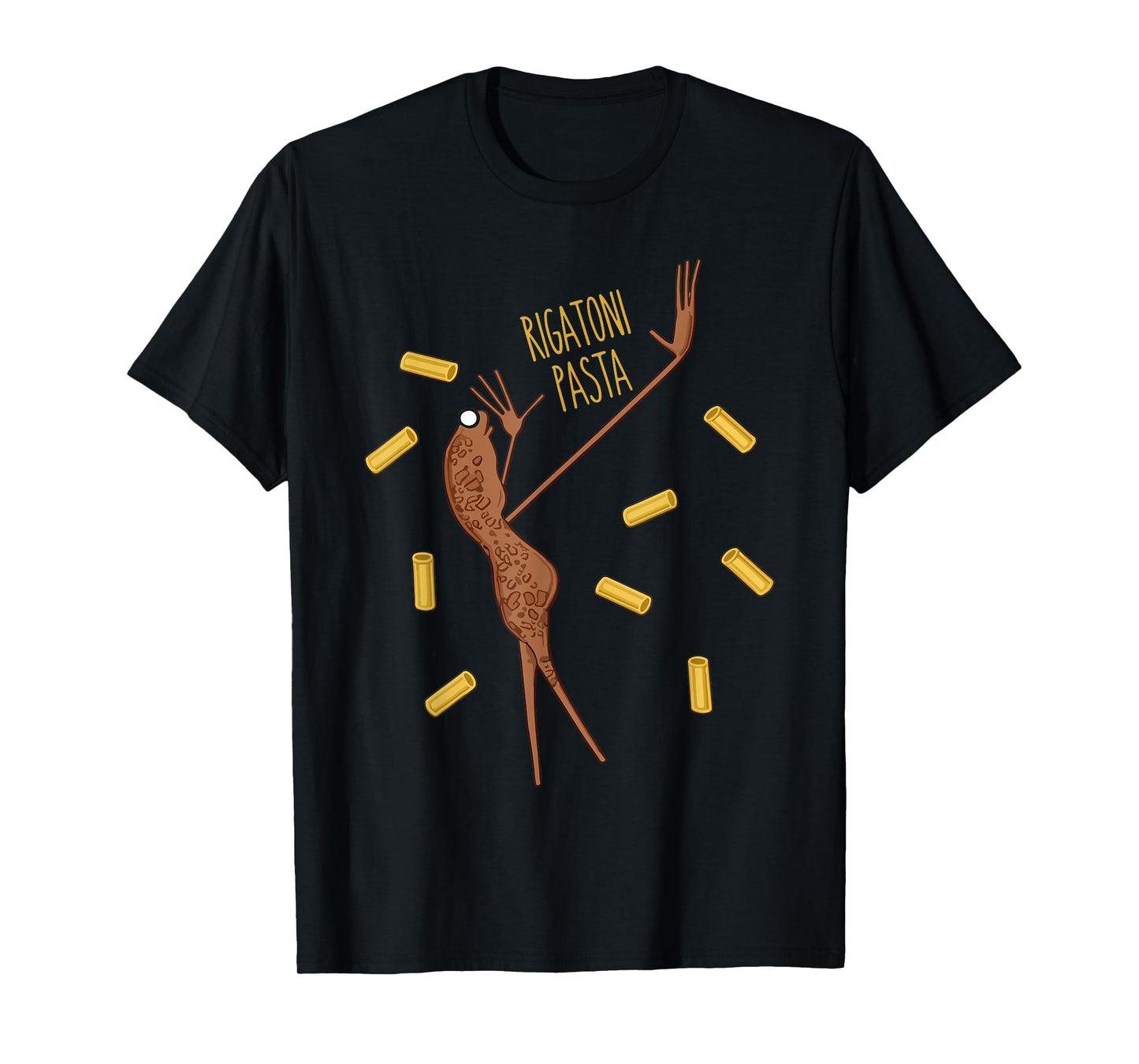 Rigatoni Pasta Marcus The Worm Funny Meme T-Shirt