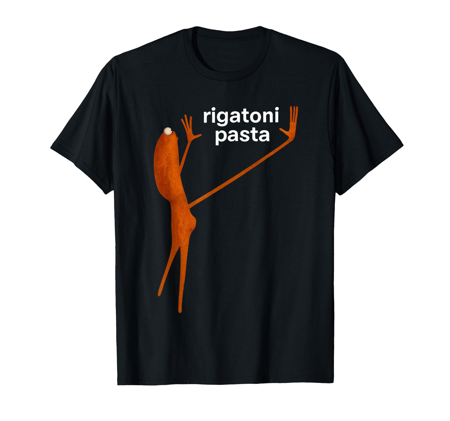 Funny Marcus The Worm Rigatoni Pasta Viral Meme T-Shirt