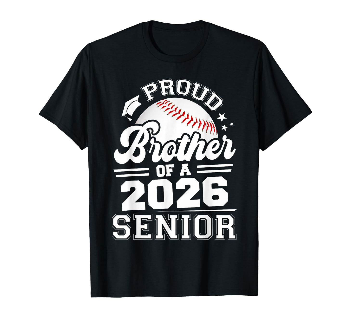 Proud Brother of A 2026 Senior Baseball Graduation 2026 T-Shirt