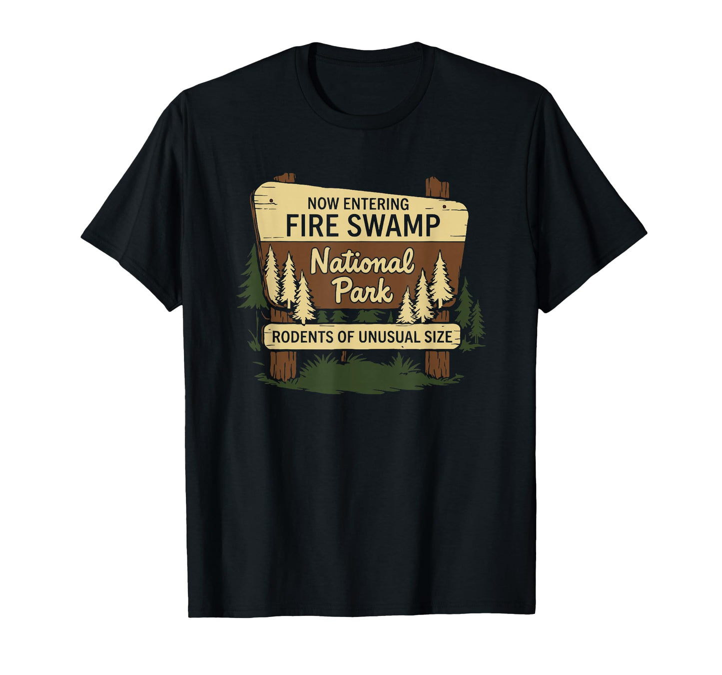 Fire Swamp National Park Funny T-Shirt