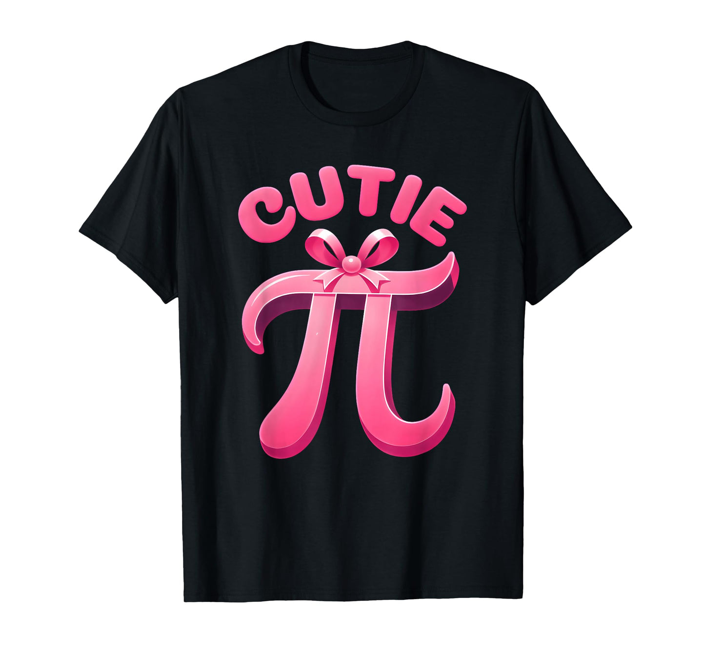 Cutie Pi Day Coquette Women Girl Math Pi Day Teacher Student T-Shirt