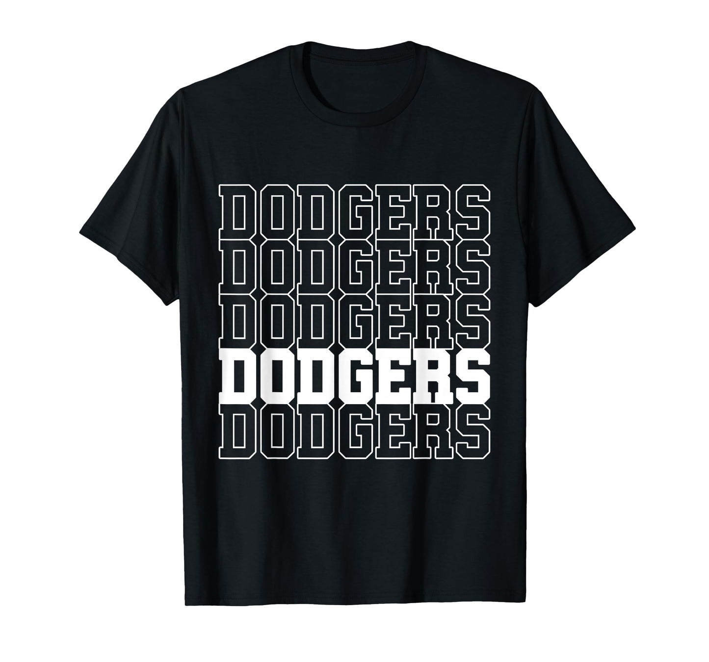 Dodgers Name Retro Vintage Apparel Gift Dodgers Lover T-Shirt