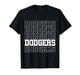 Dodgers Name Retro Vintage Apparel Gift Dodgers Lover T-Shirt