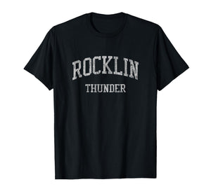 Rocklin High School HS Rocklin CA Vintage Sports T-Shirt