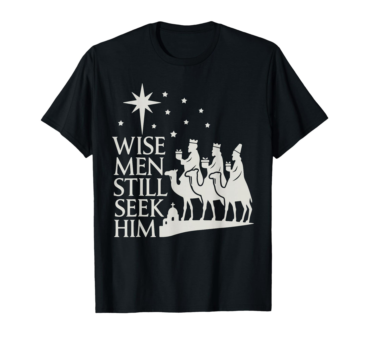 Wise Men Still Seek Him Christmas Christian Pajamas for Kids T-Shirt