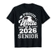 Proud Uncle of A 2026 Senior Soccer Graduation T-Shirt