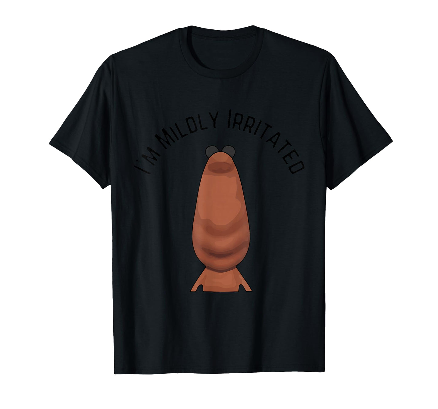 I'm Mildly Irritated Marcus The Worm Funny Meme T-Shirt