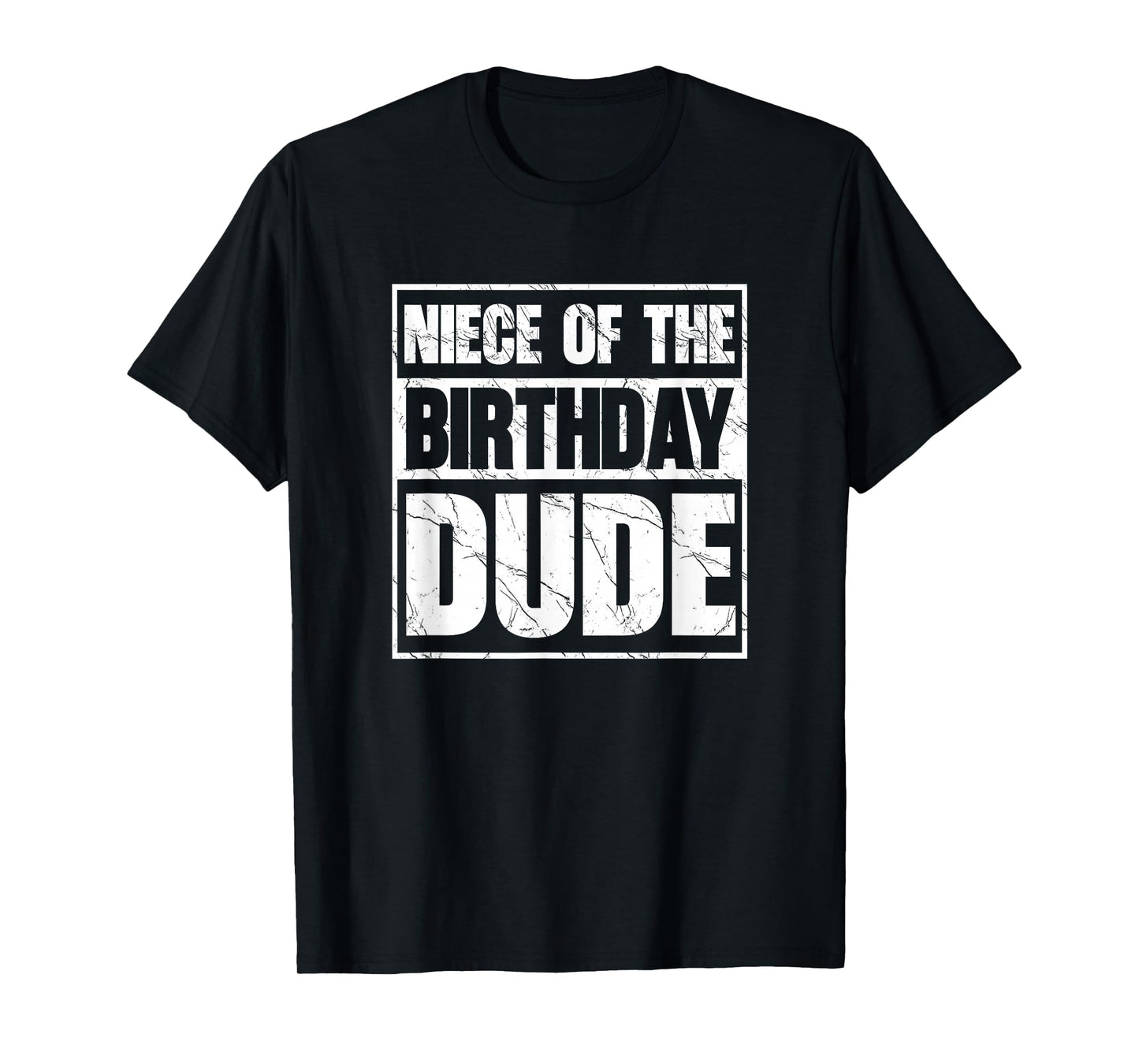 Niece of The Birthday Dude Niece of The Birthday Boy T-Shirt