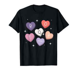 Heart Candy Valentines Botox Dealer Injector Esthetician T-Shirt