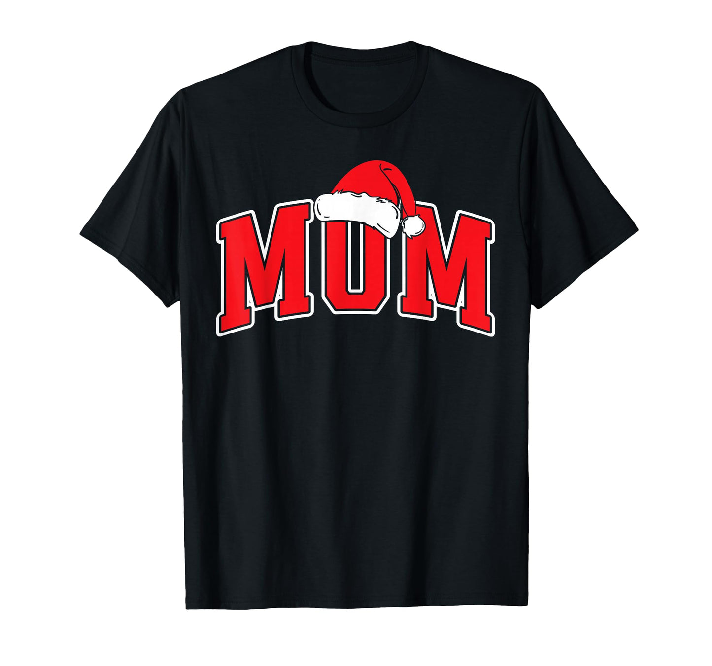 Mom Claus Christmas Matching Family Xmas Pajama Mama T-Shirt