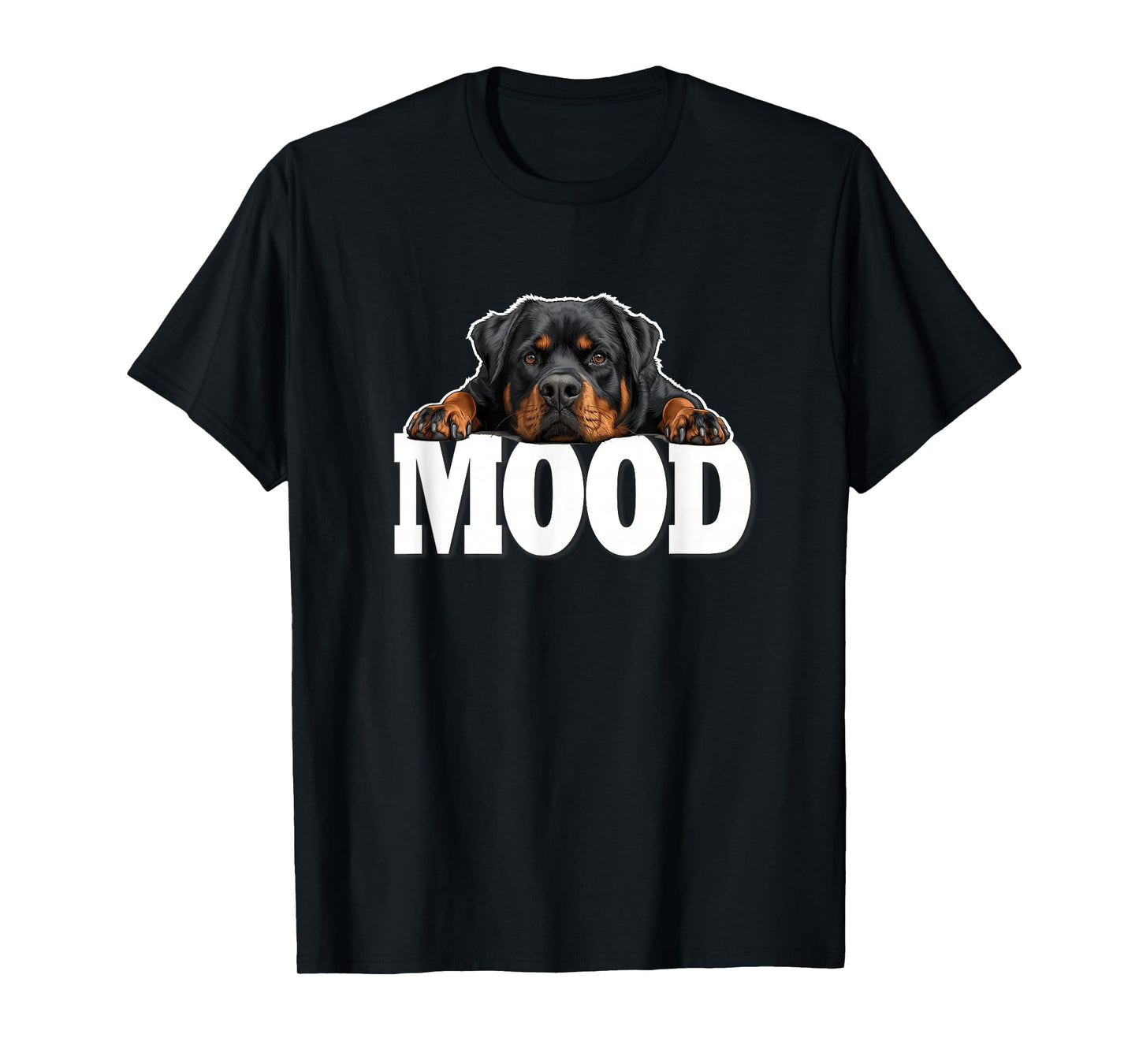 Funny Sleep Nap Vibe Mood Rottweiler Lover T-Shirt