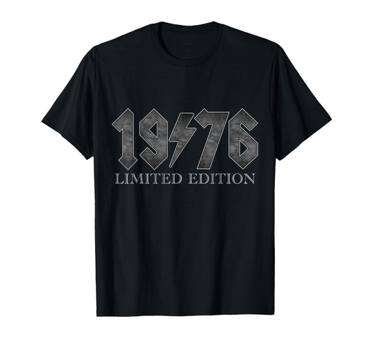 Vintage 1976 Classic 50 Years Old Bday 50th Birthday Rock T-Shirt