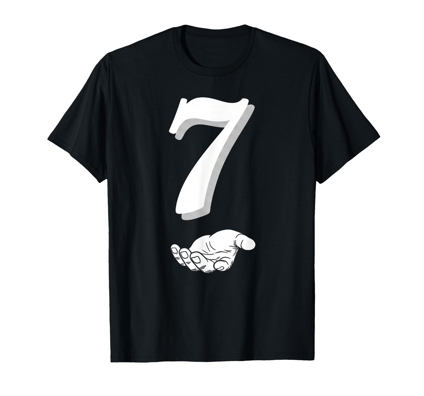 Cool Six Seven 6 7 Meme Gen Alpha Slang Costume Matching T-Shirt