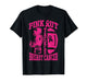 Football Pink Out Tackle Breast Cancer Awareness Graphic T-Shirt