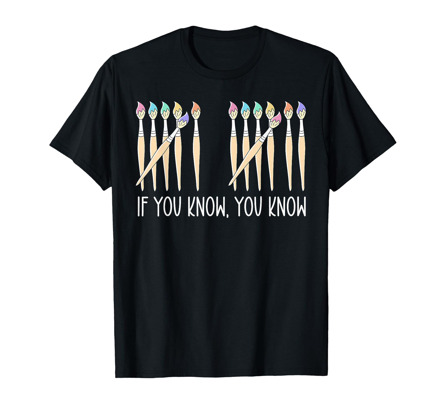 If You Know You Know Art Teachers Students 67 Six Seven Meme T-Shirt