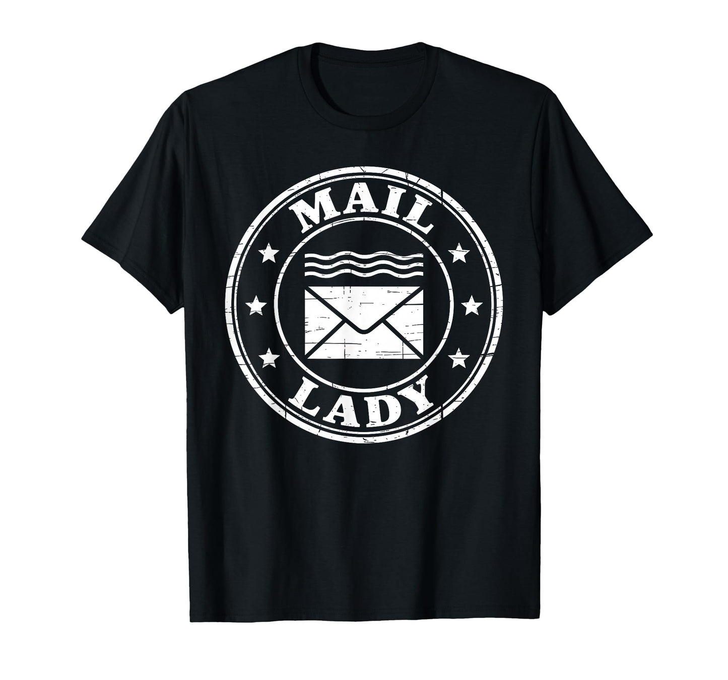Mail Lady Design for Women Girls Postal Worker Mail Carrier T-Shirt