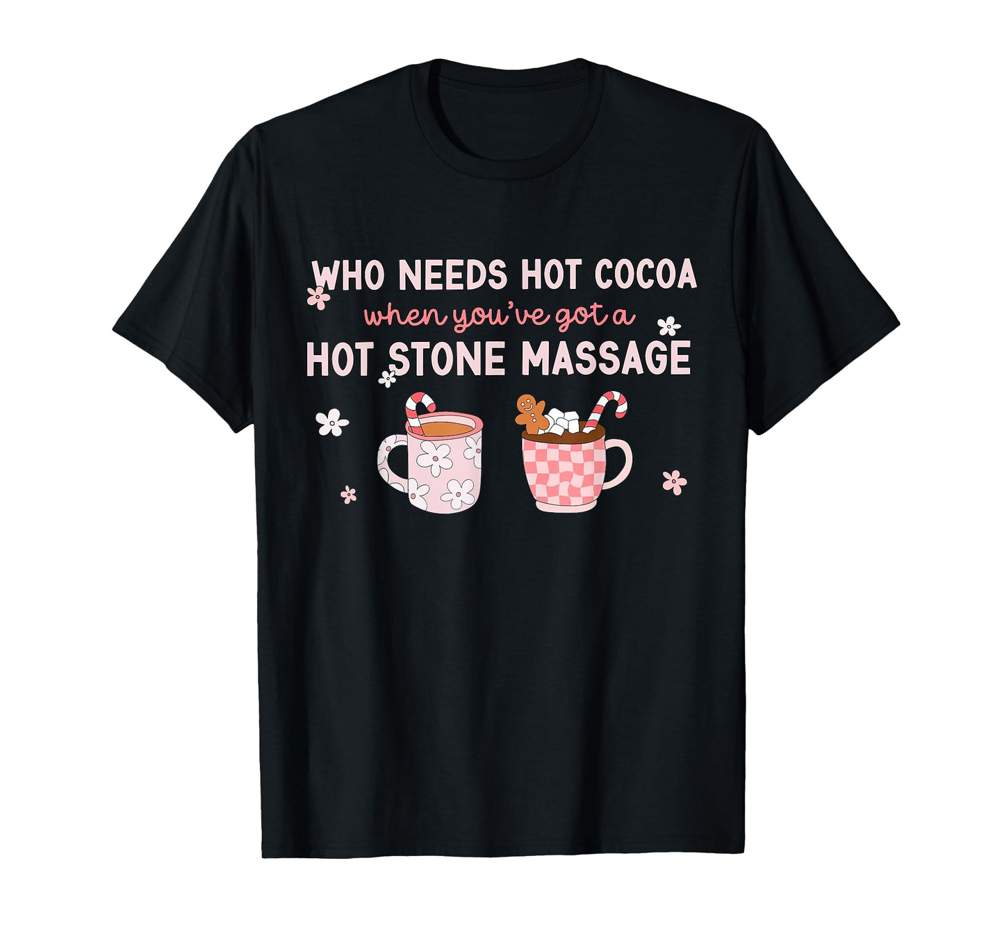 Licensed Massage Therapy Masseuse Therapist LMT Christmas T-Shirt