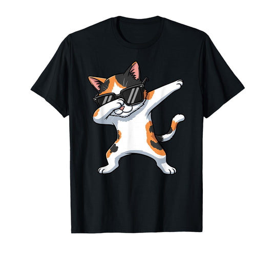 Calico Cat Dab T-Shirt
