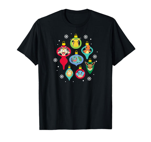 Pokémon - Christmas Ornaments T-Shirt