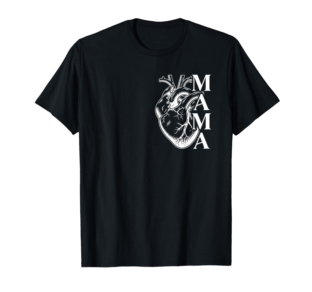 CHD Mama CHD Awareness CHD Mom of A CHD Warrior Mother T-Shirt