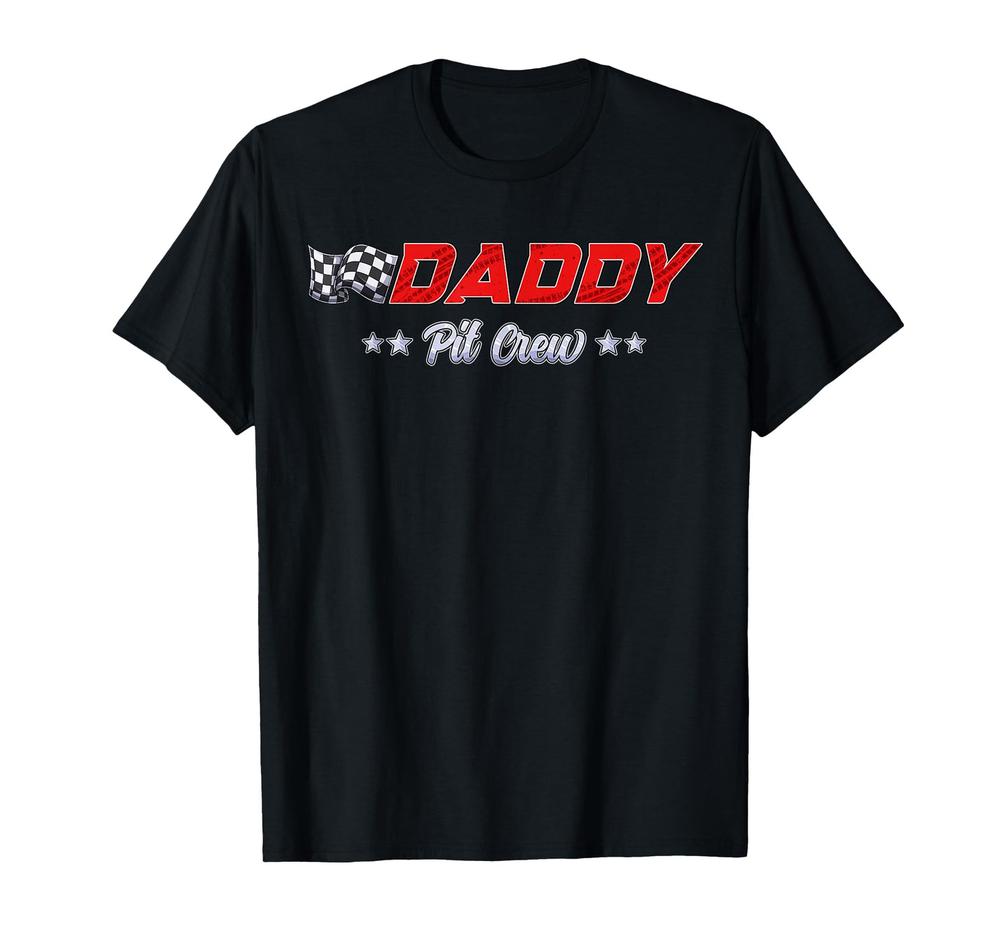 Pit Crew Daddy Racing Car Family Matching Birthday Party T-Shirt