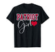 Patriot Girl Cute Heart Shape Womens T-Shirt