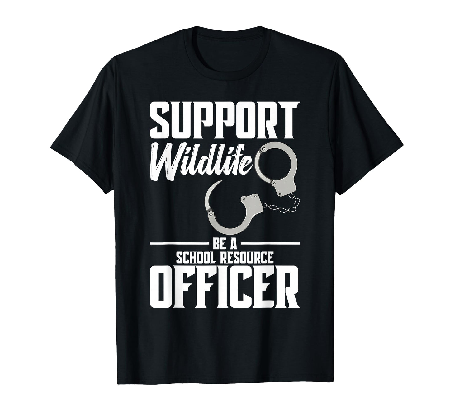 School Resource Officer Security Appreciation Support SRO T-Shirt
