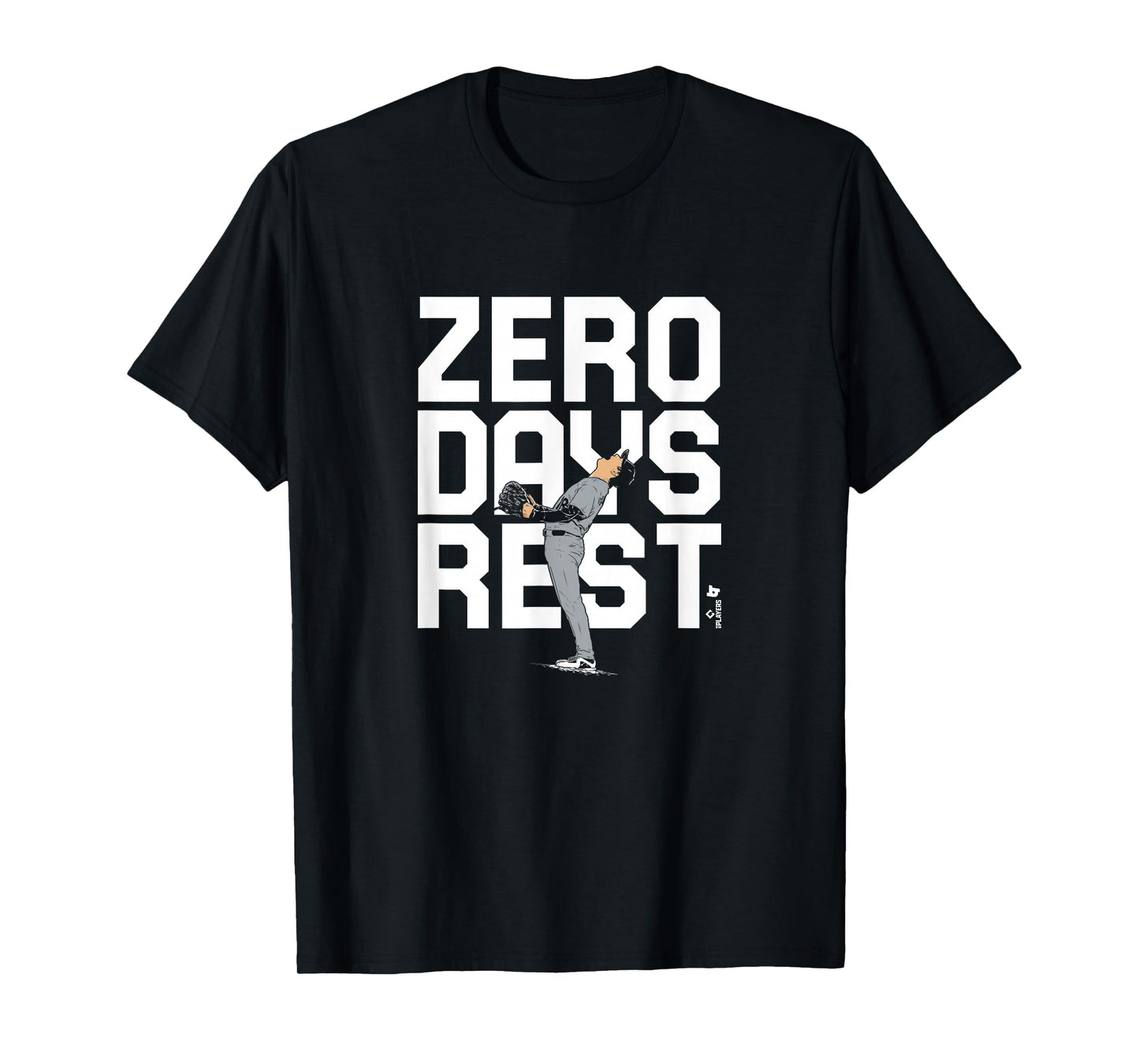 Yoshinobu Yamamoto - Zero Days Rest - Los Angeles Baseball T-Shirt