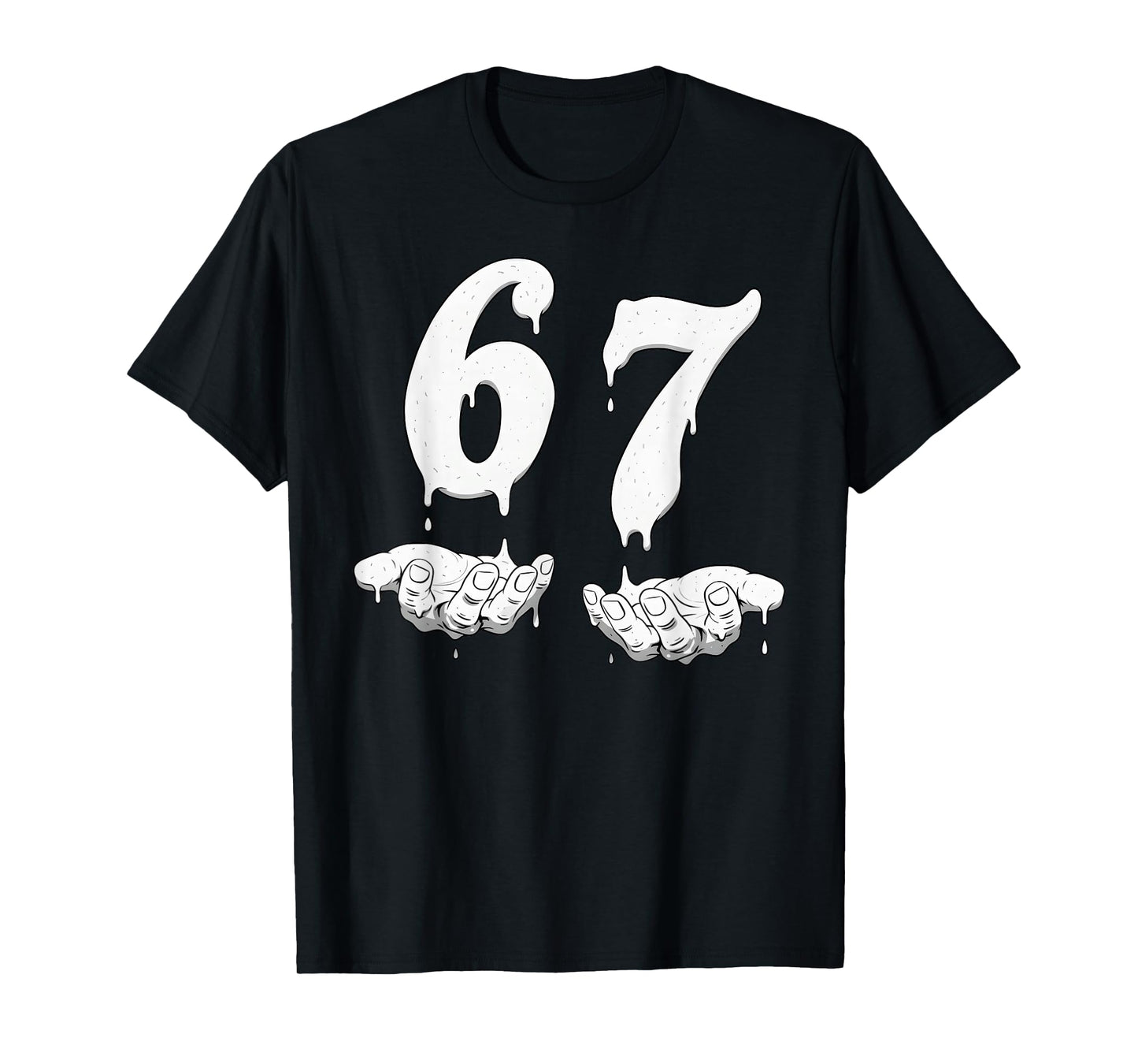 67 Meme Humor Numer 6 7 T-Shirt