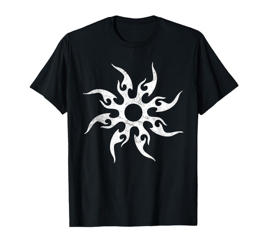 TwoTime Costume Teens Tribal Sun Symbol Forsaken T-Shirt