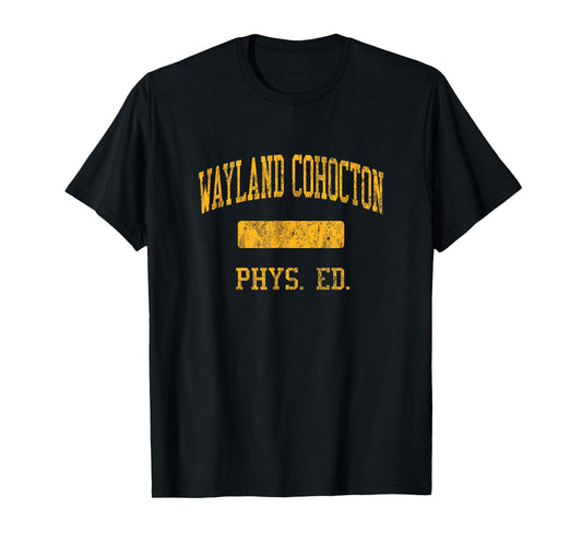 Wayland Cohocton High School HS Wayland NY PHYS Ed T-Shirt