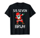 67 Meme 6 7 Funny Christmas Dabbing Santa Six Seven Bruh T-Shirt