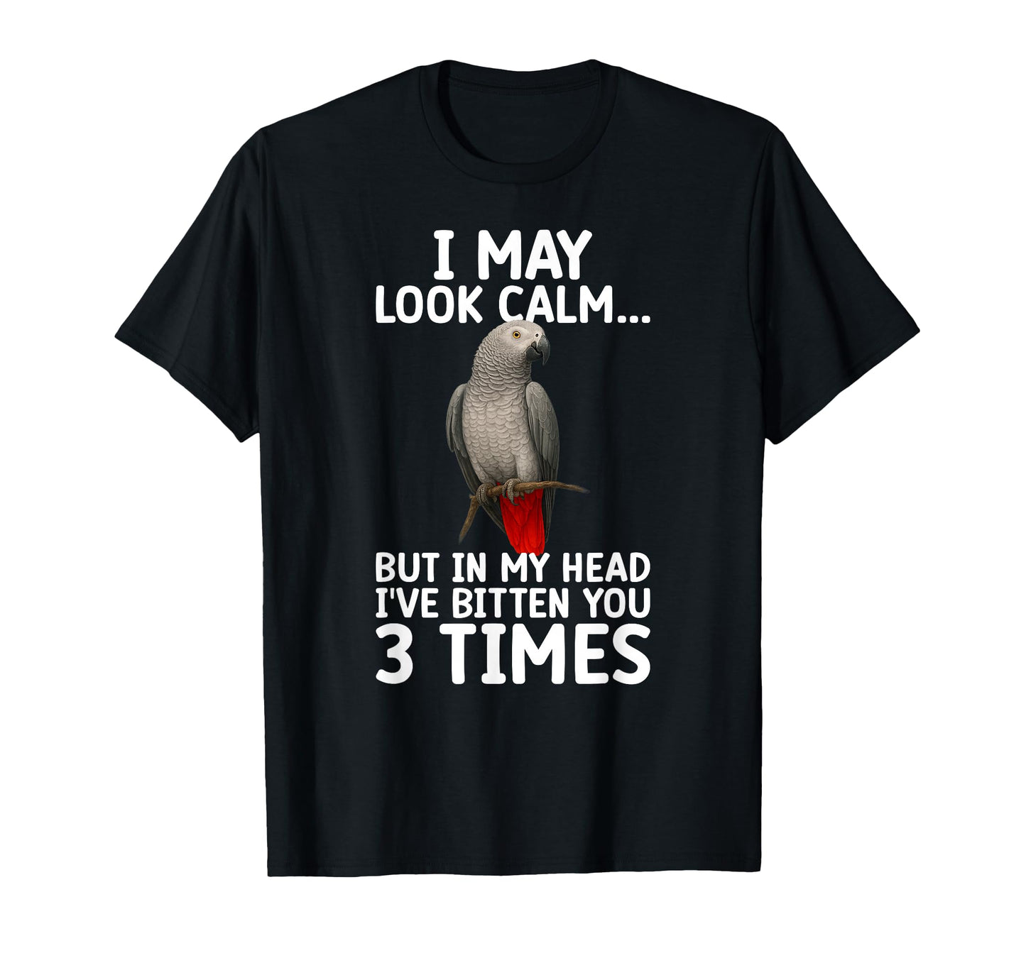 African Grey Parrot Owner Funny African Grey Lover T-Shirt