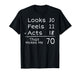 70th B-Day Funny 70th Birthday Idea Present Funny Meme 70th T-Shirt