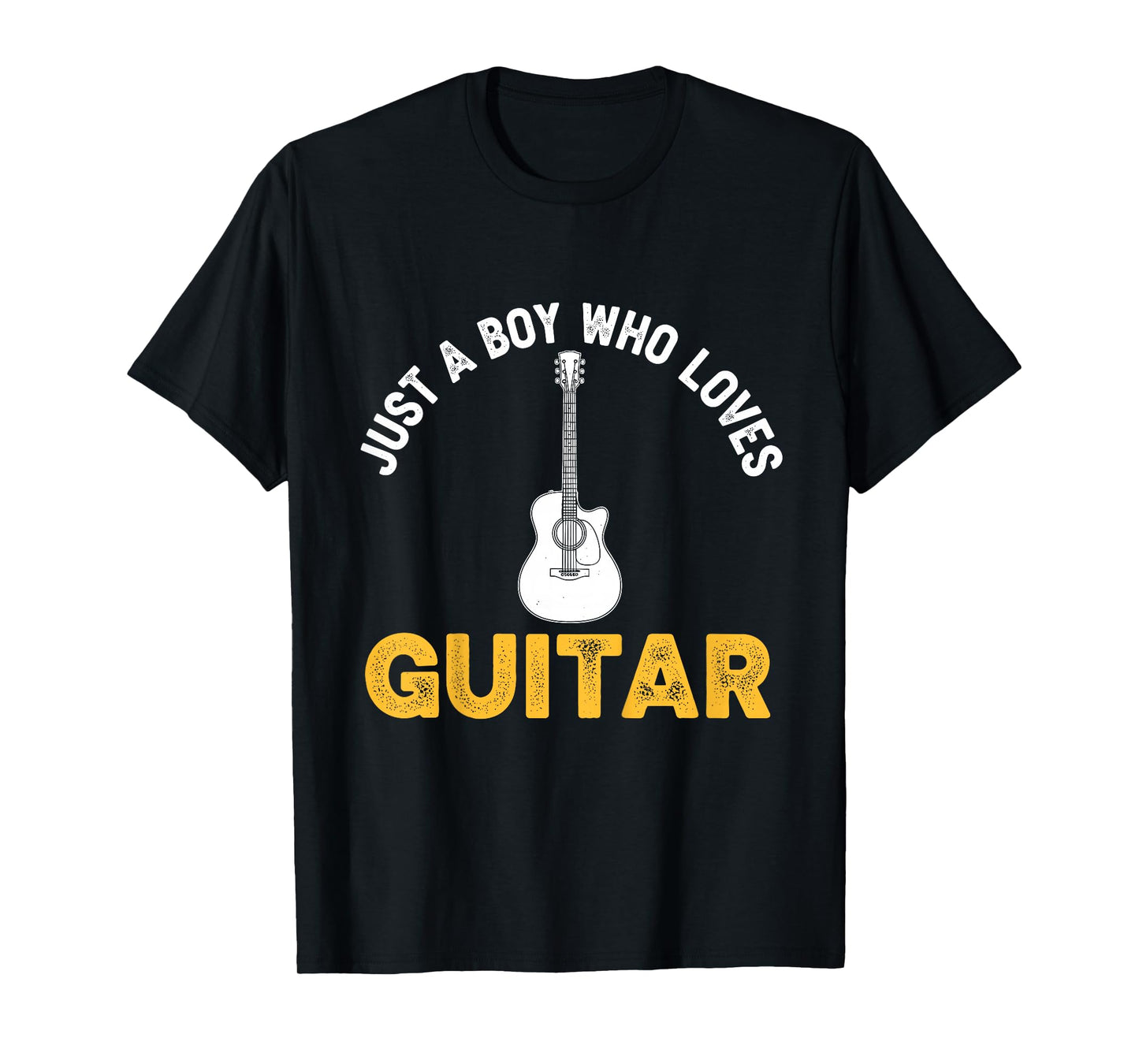 Kids Just A Boy Who Loves Guitar T-Shirt