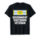 Retro Vintage Government Shutdown Veteran T-Shirt