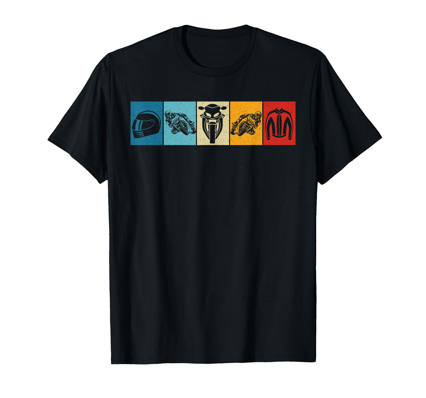 Moto Racing Motorcycle Motorcycles Racing Biker Boys Retro T-Shirt