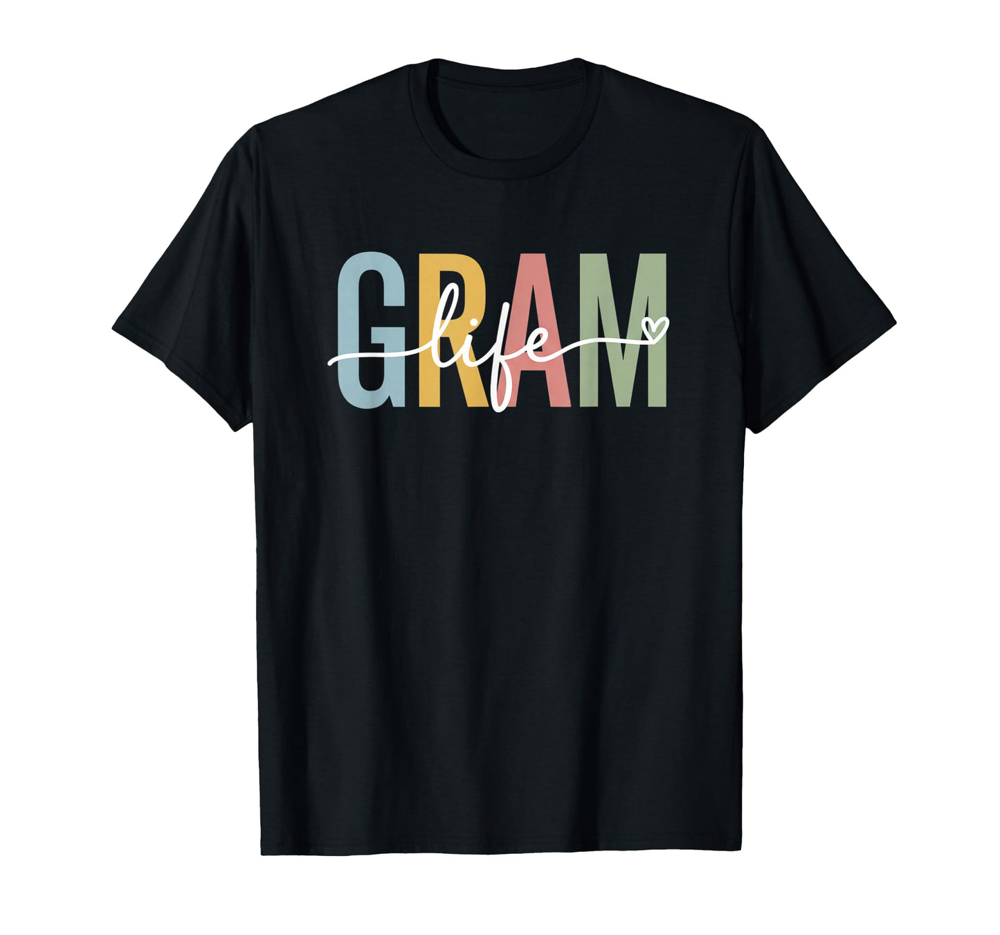 Grandparent Gram Life Gram Grandma Grandmother Proud Grand T-Shirt