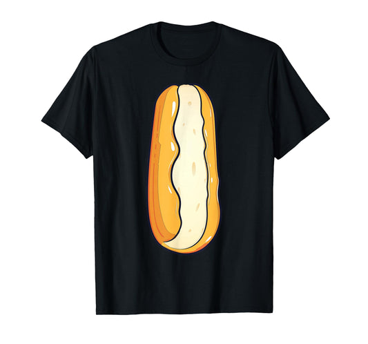 Bun Costume Funny Easy Halloween Couple Cosplay with Hot Dog T-Shirt