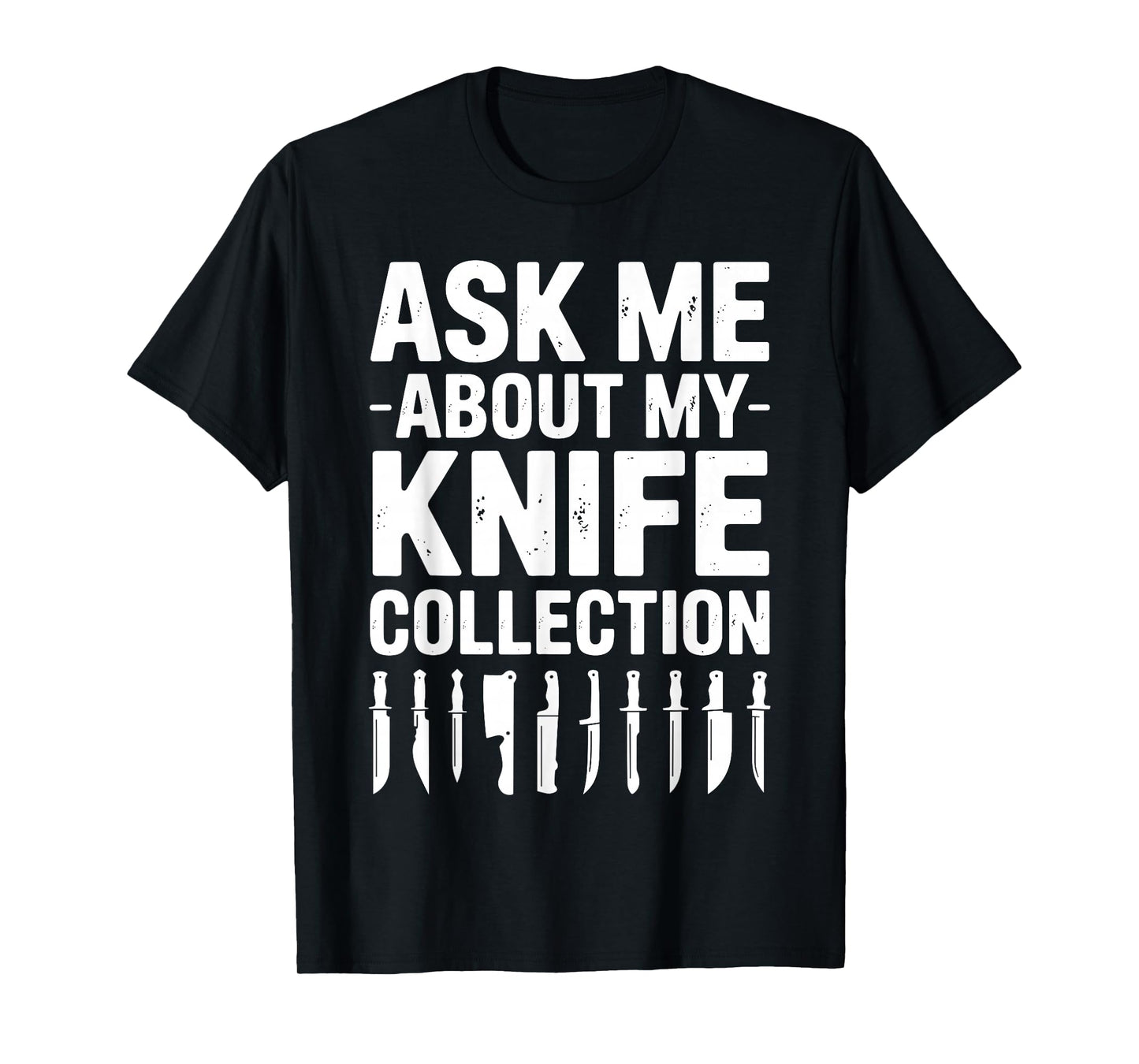 Pocket Knife Art for Men Women Knife Lover Knife Collector T-Shirt