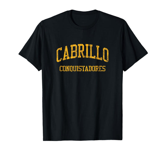 Cabrillo High School HS Lompoc CA Vintage Sports T-Shirt