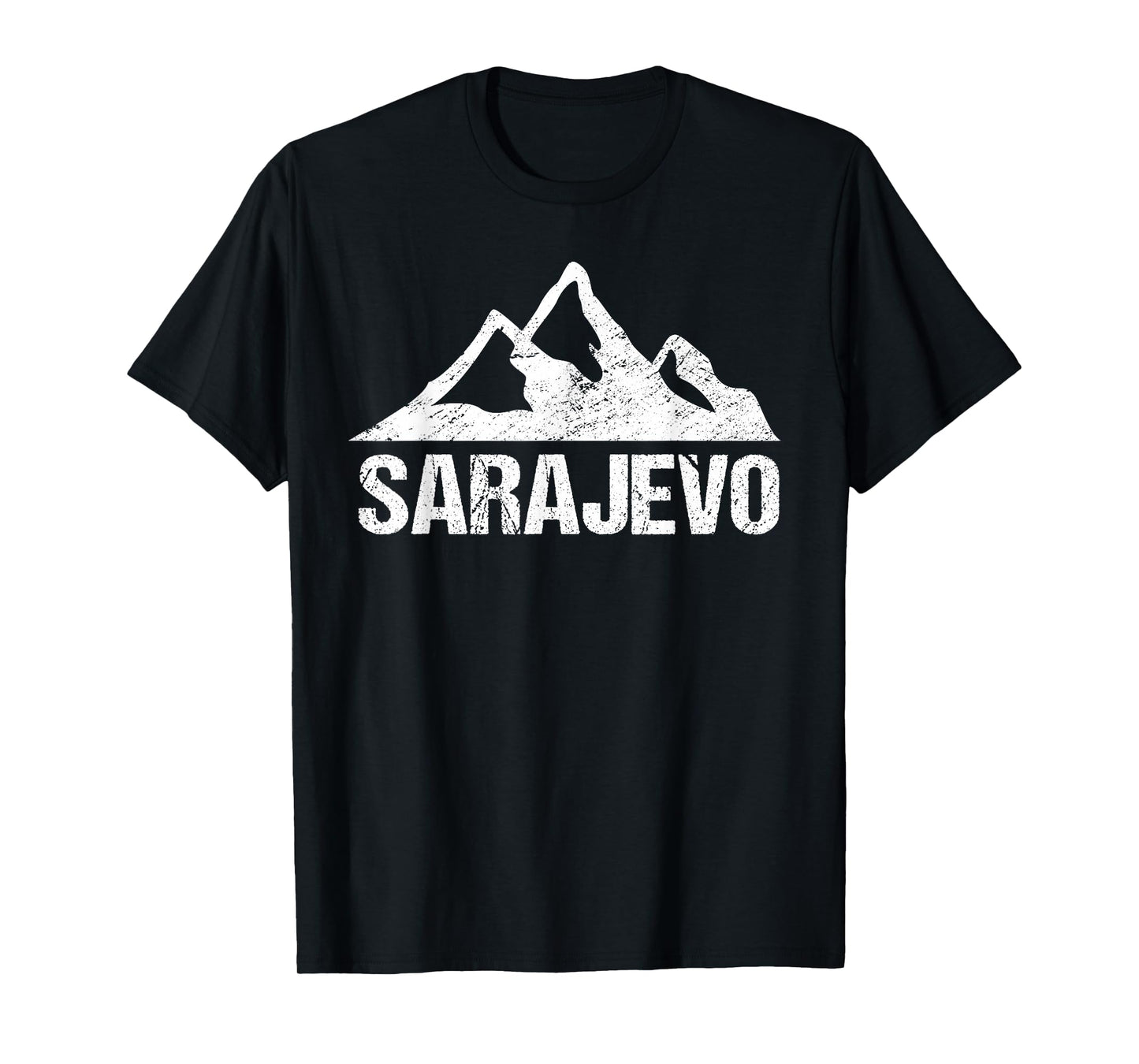 Sarajevo Mountain Design Bosnia and Herzegovina Souvenir T-Shirt