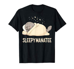 Cute Manatee Sleep T-Shirt