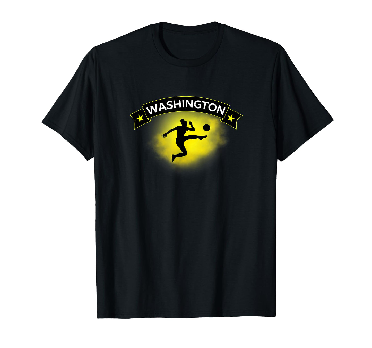 Washington Soccer Fan Support Stadium Show Your Spirit T-Shirt