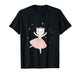 Ballerina Cat Princess Shirt Ballet Dance Toddlers Girls T-Shirt
