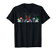 Police Car Tree Christmas Funny Santa Policeman Kids Boys T-Shirt